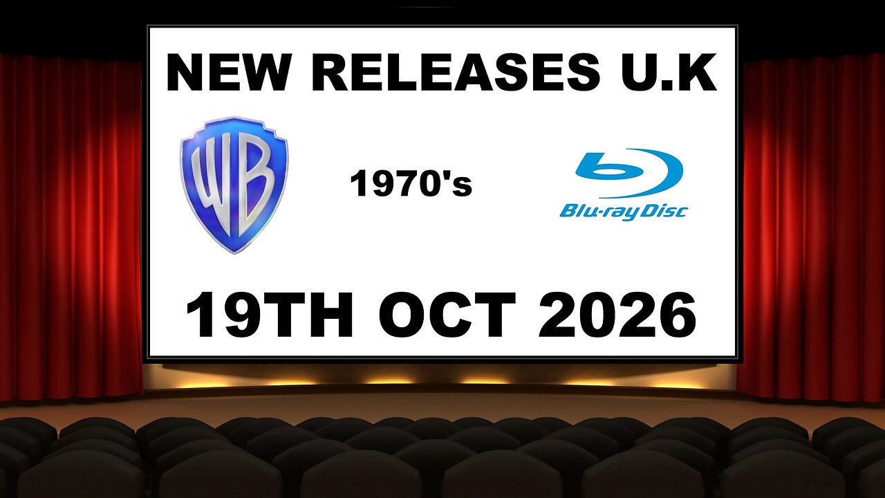 WARNER BROS. 1970's Blu-ray Releases [19TH OCTOBER 2026 | U.K]
