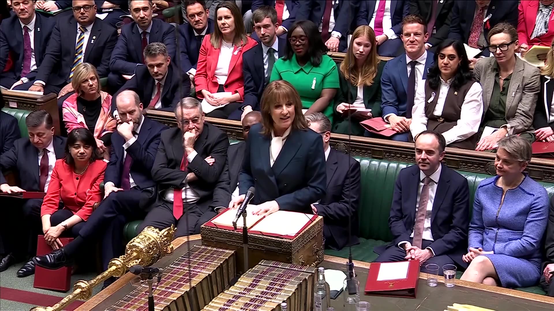 UK finance minister rebuilding economy in annual budget speech
