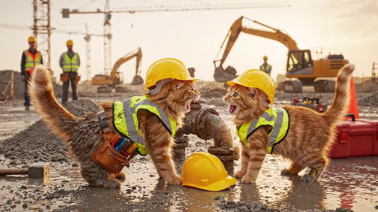 😂 Realistic AI Cats Gone Wild! Funniest Pet Video