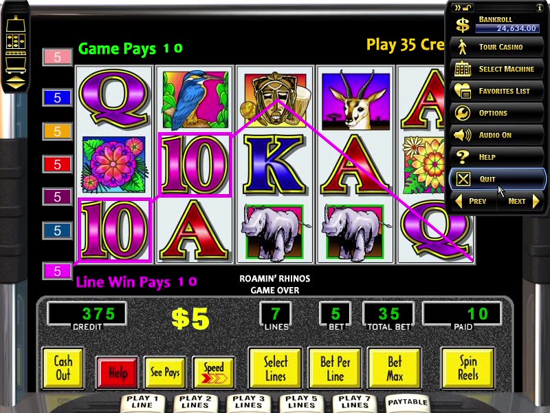 Igt Slots Little Green, Roaming Rhinos