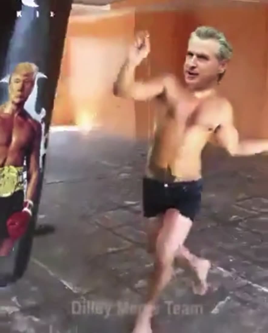 Trump trolls Newsom with AI Meme