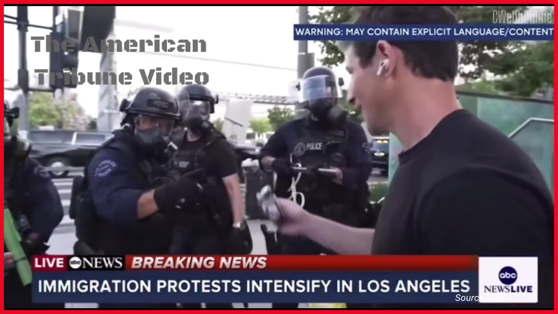 WATCH: ABC Reporter Lies on Air, Gets Absolutely Roasted by LAPD Officer Standing Nearby