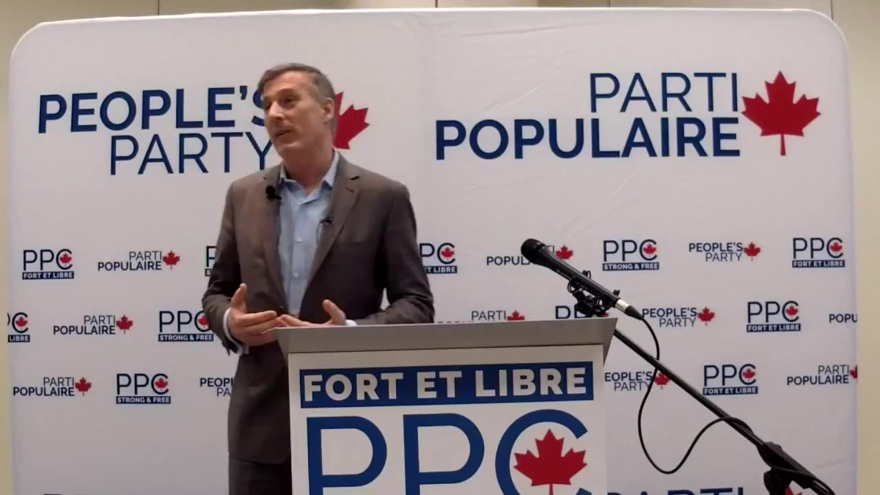 Flashback - LIVE: Lancement de la campagne du candidat PPC Ã Outremont