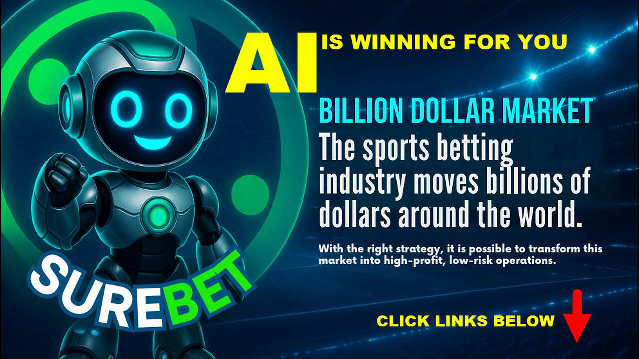 SUREBET (best presentation) AI ARBITRAGE CRYPTO SPORTS BETTING PROFITS (001) TOP TEAM ROB BUSER