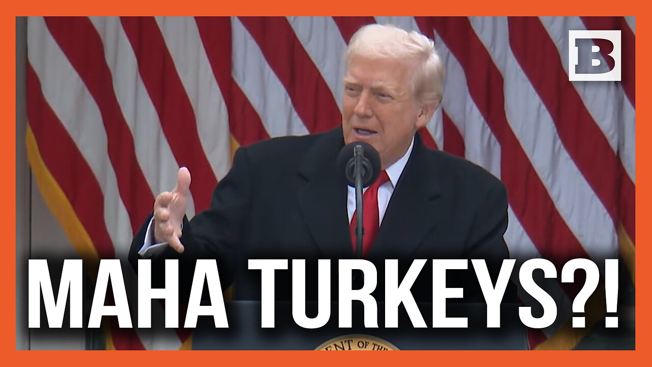 Trump Says RFK Jr. Certified Pardoned Turkeys as First Ever MAHA Turkeys