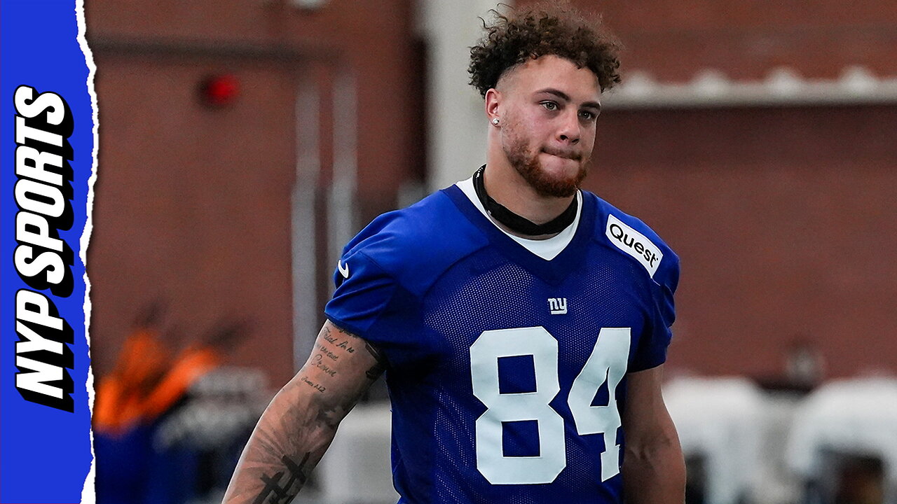 Giants Theo Johnson assesses Day 1 of training camp with Brandon London