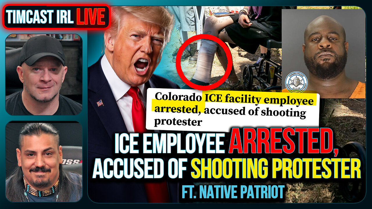 ICE Employee ARRESTED, Accused of SHOOTING Protester | Timcast IRL