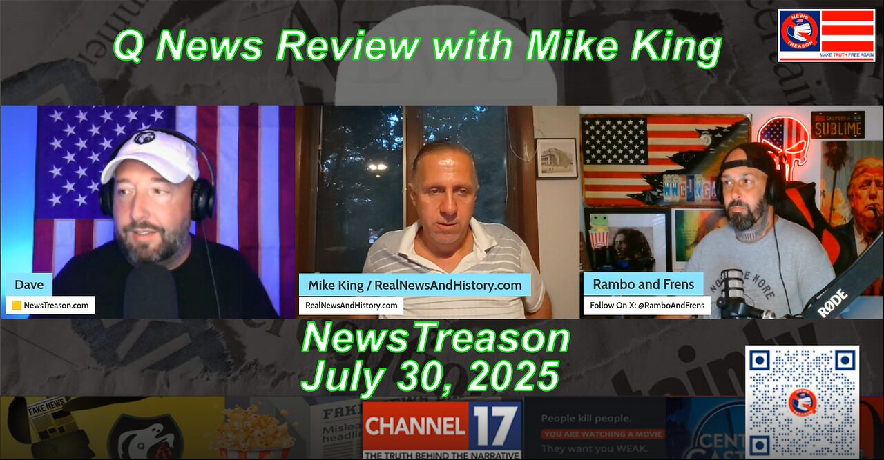 Q News Review w/ Mike King #57: Soros Media Front Seized | Mystery of John Roberts | Dig Em Up 8pm EDT