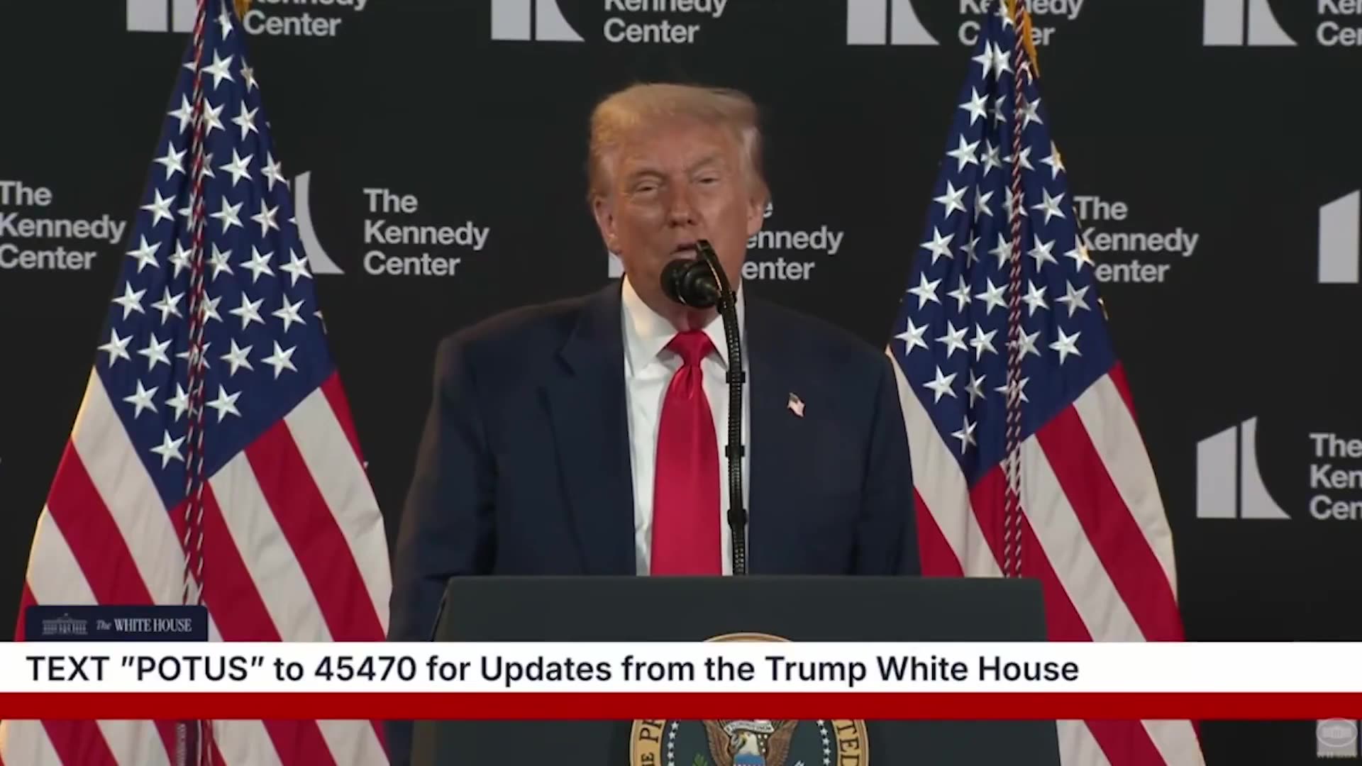 Trump Says He Was Almost Completely Involved In Choosing Kennedy Center Nominees