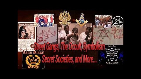 The Occult and Street Gangs, Gang Signs and Illuminati Symbols, Illuminati Influence on Street Gangs