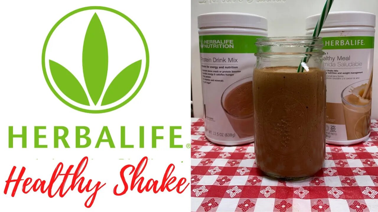 CAFE MOCHA HEALTHY SHAKE!! HERBALIFE SHAKE RECIPE!!