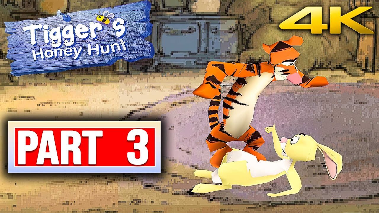 Tiggers Honey Hunt - Rabbit Says ¦ Walkthrough PART 3 [4K 60FPS] (PS1, N64,PC)
