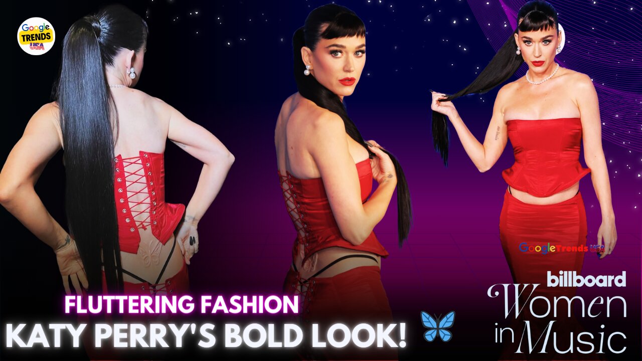 Katy Perrys Butterfly Fashion π¦ Billboard 2024
