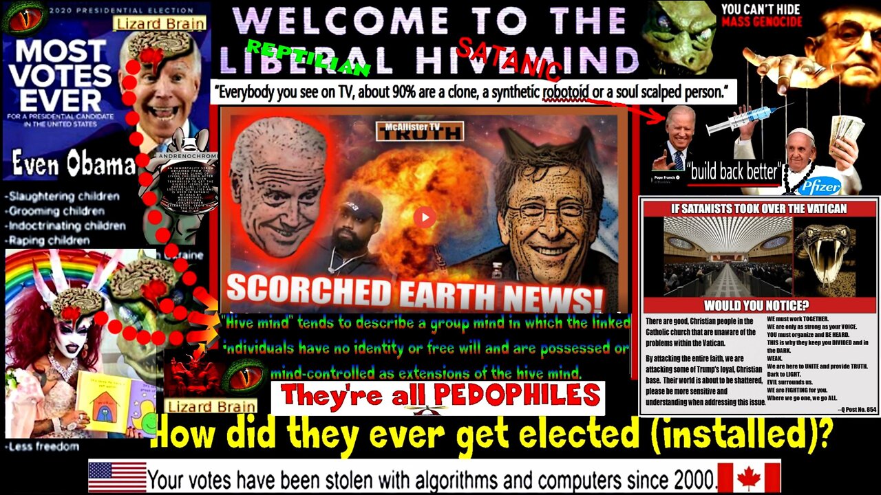 SCORCHED EARTH! ATLANTIS! PORTALS! CEMEX! KANYES MOM! EPSTEIN! MUSK!