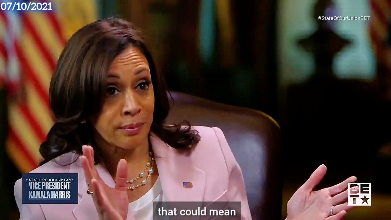 2021 VP Kamala Harris ignorant, racist remarks regarding Voter ID