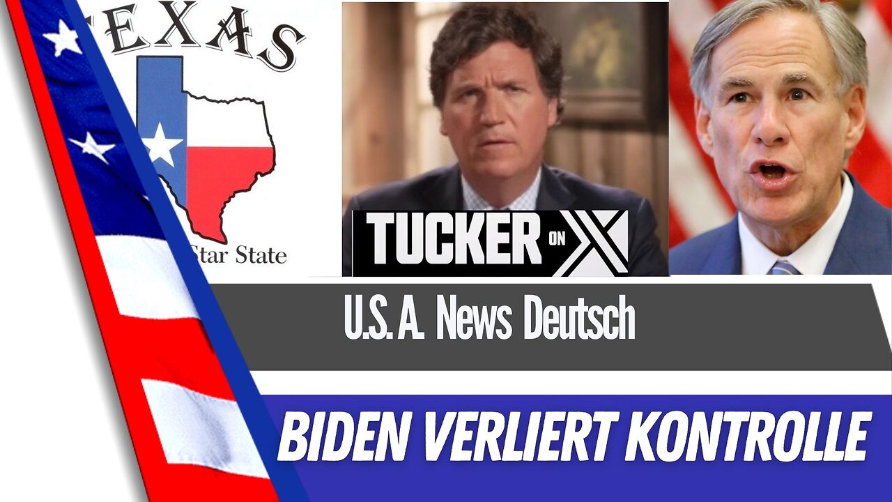 Tucker Carlson interviewd Gouverneur Gregg Abbott