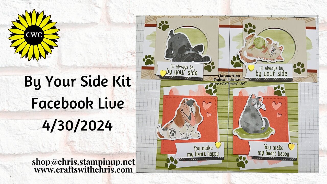 By Your Side Kit From Stampin Up!