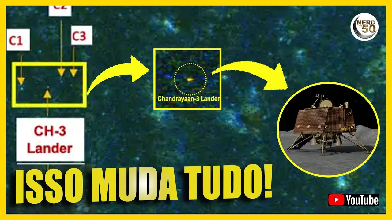CHANDRAYAAN 3 está mudando o que sabemos sobre a LUA, novas imagens do VIKRAM