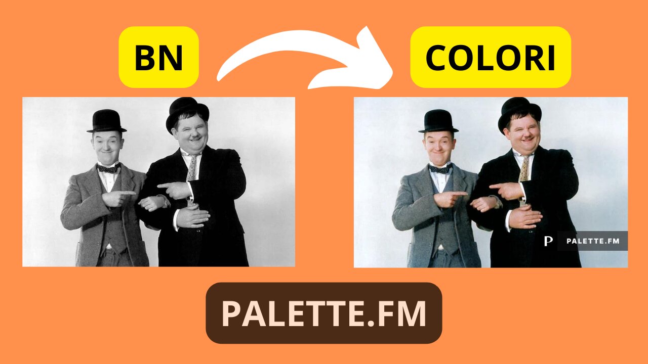 FOTO da BIANCO e NERO a COLORI tramite lintelligenza artificiale - spiegato semplice