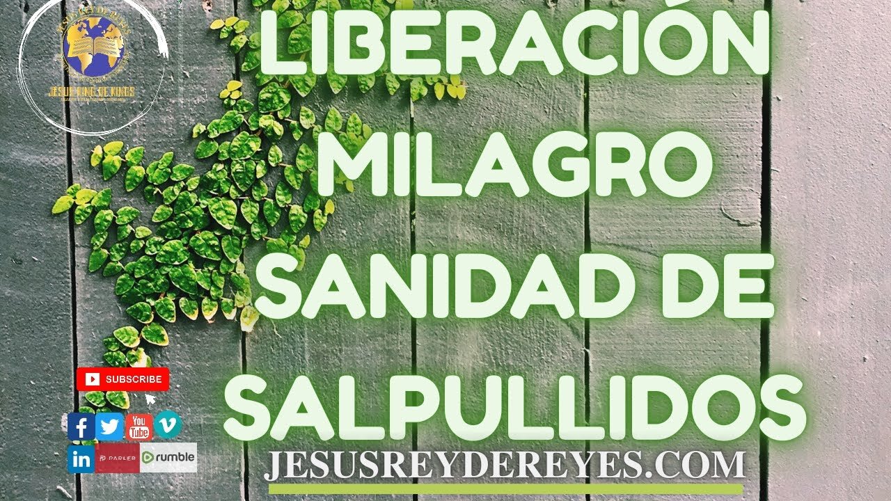 Liberaci贸n Milagro Sanidad de Salpullidos, bolas en la cabeza y dolor