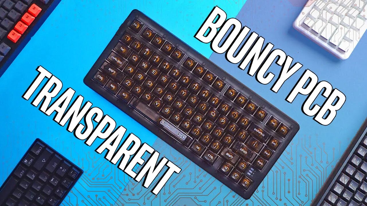 This Keyboard Has a Springy PCB?! - Dareu A81 Review