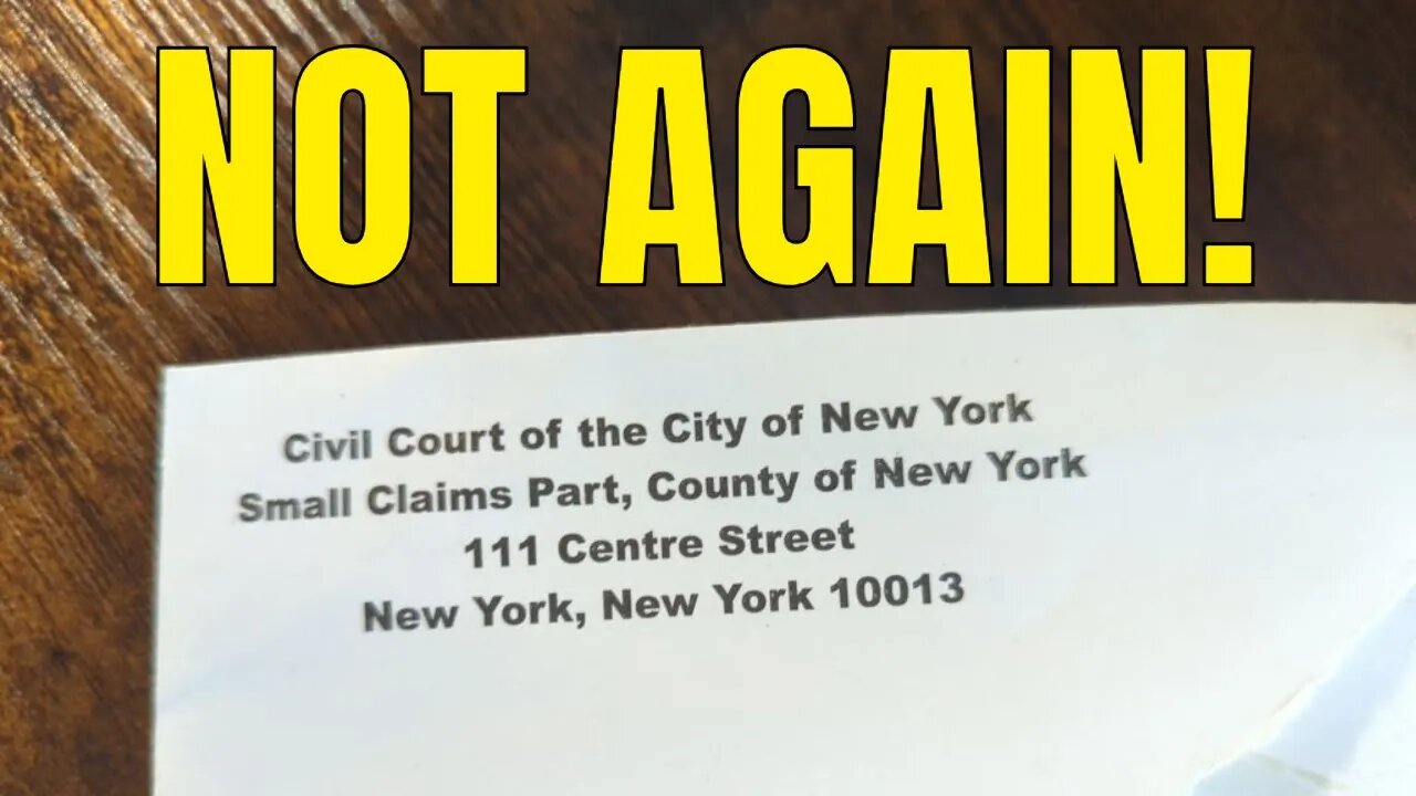 Louis opens a love letter from NYC π