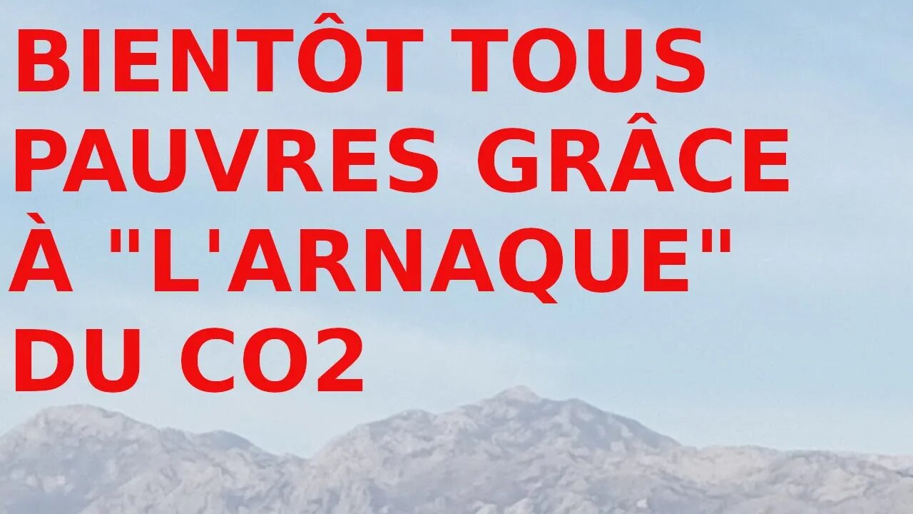 Le communisme change de nom et sappelle maintenant carbone ou CO2