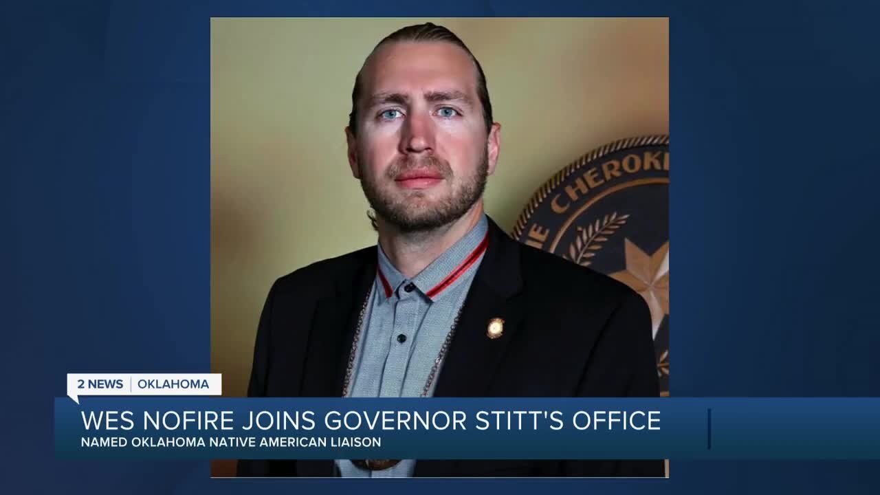 Wes Nofire joins Governor Stitts office