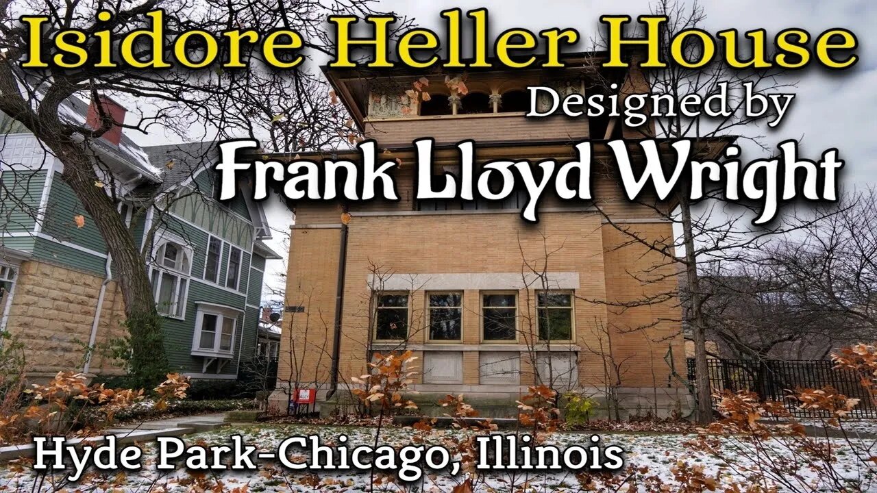 Quick Stop at a Frank Lloyd Wright House in Chicagos Hyde Park