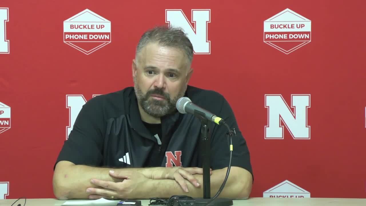 Huskers: Matt Rhules comments following loss to Golden Gophers