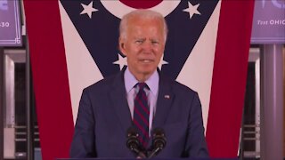 Joe Biden delivers remarks at Union Terminal