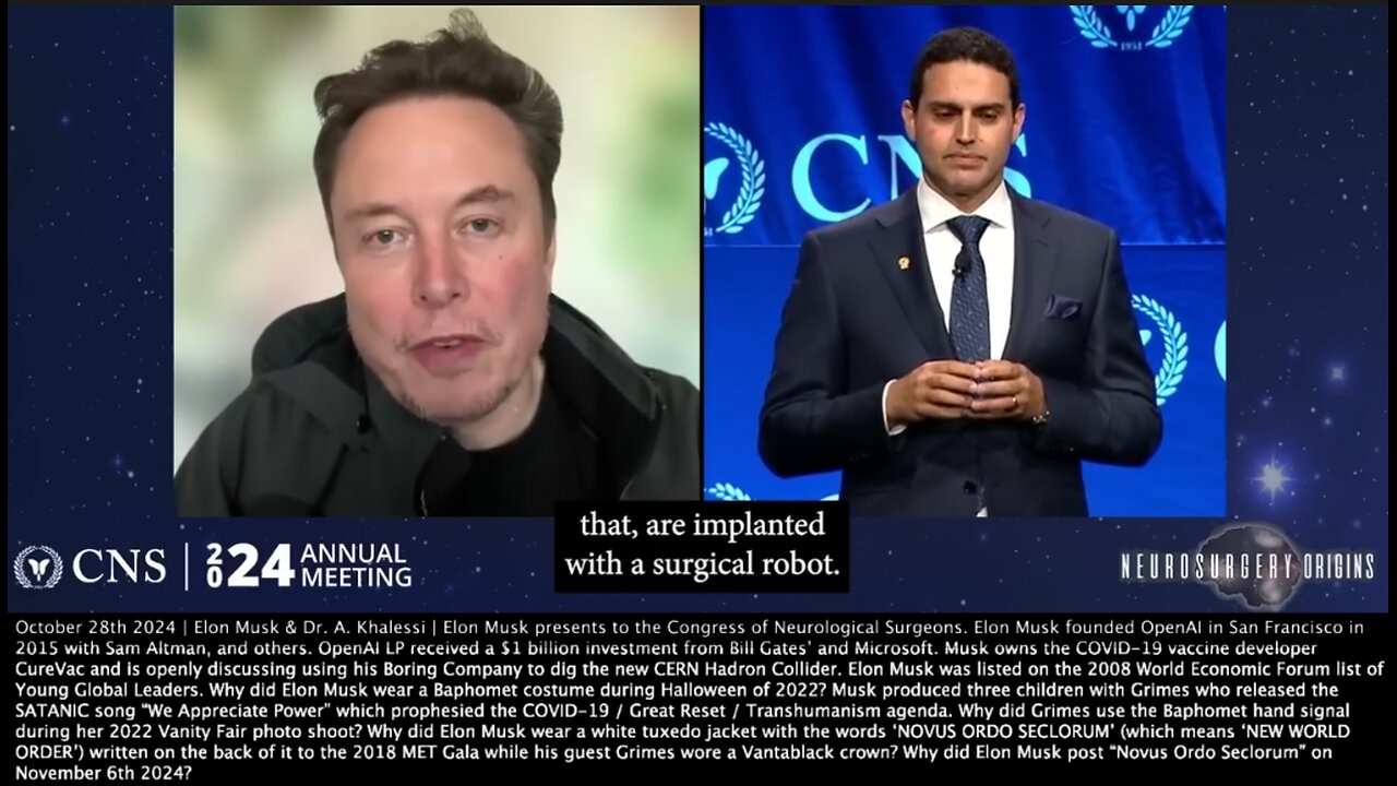 Elon Musk | (Neuralink) Is Basically Like Having An Apple Watch Or A Fitbit That Replaces a Piece of the Skull. The Constraint On Human Machine Symbiosis Is Band-Width...Playing Video Games Just By Thinking. - 10/28/24