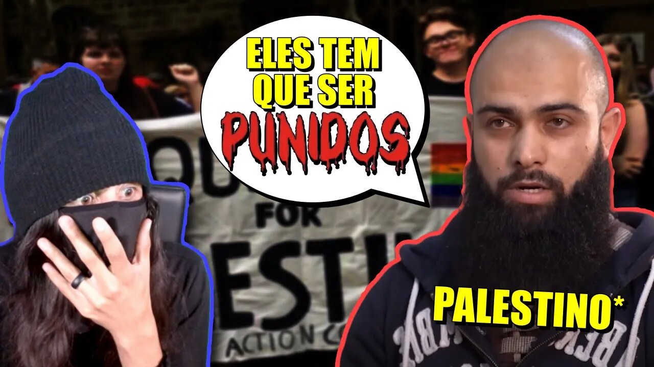PALESTINOS FALANDO O QUE ACHAM SOBRE MILITANTES LGTV