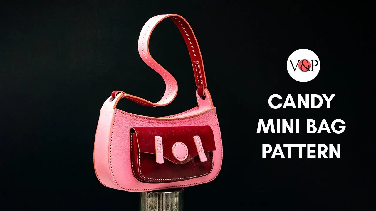 How to Make the Candy Mini Bag (Link to Pattern in Description)
