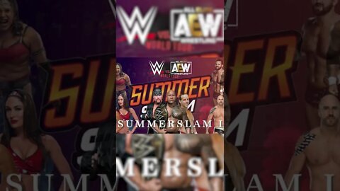 WWE VS AEW: WORLD TOUR | SUMMERSLAM I #short