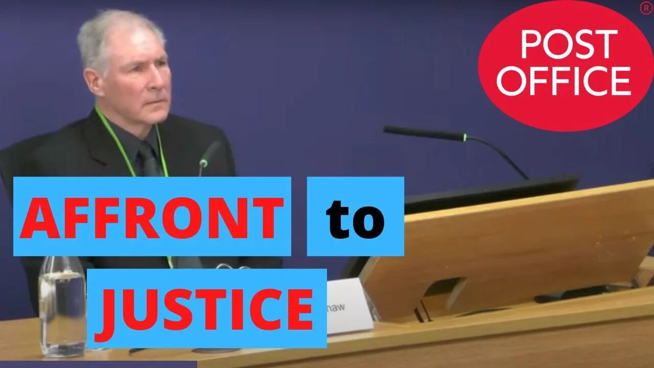 Post Office Conviction an Affront to Justice says Judge
