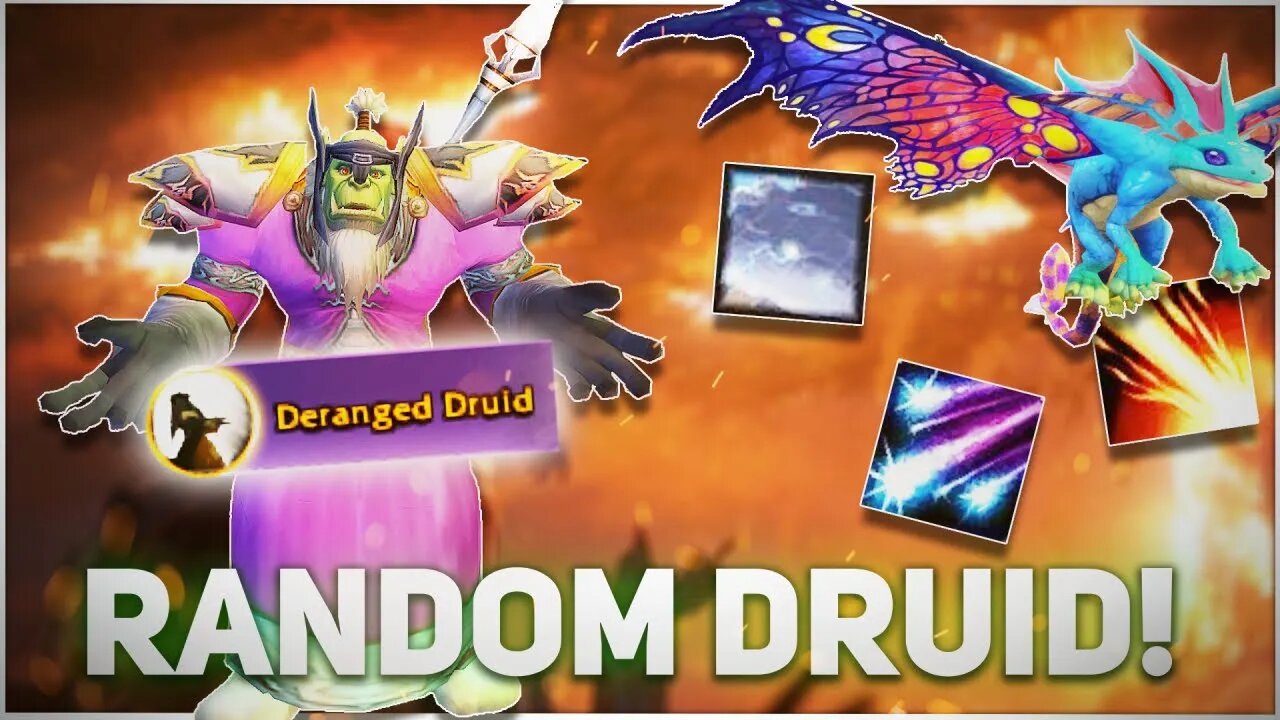 LETS CAST RANDOM DRUID SPELLS... RANDOMLY! | WoW Ability Draft Pick | TBC Progression 12 | NATURE 1