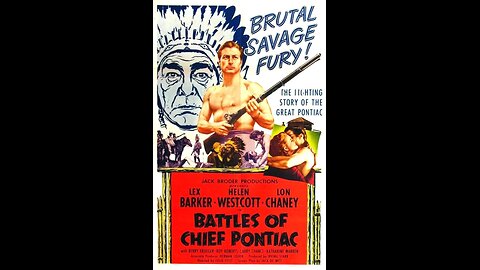 Battles of Chief Pontiac 1952 colorized (Lex Barker)