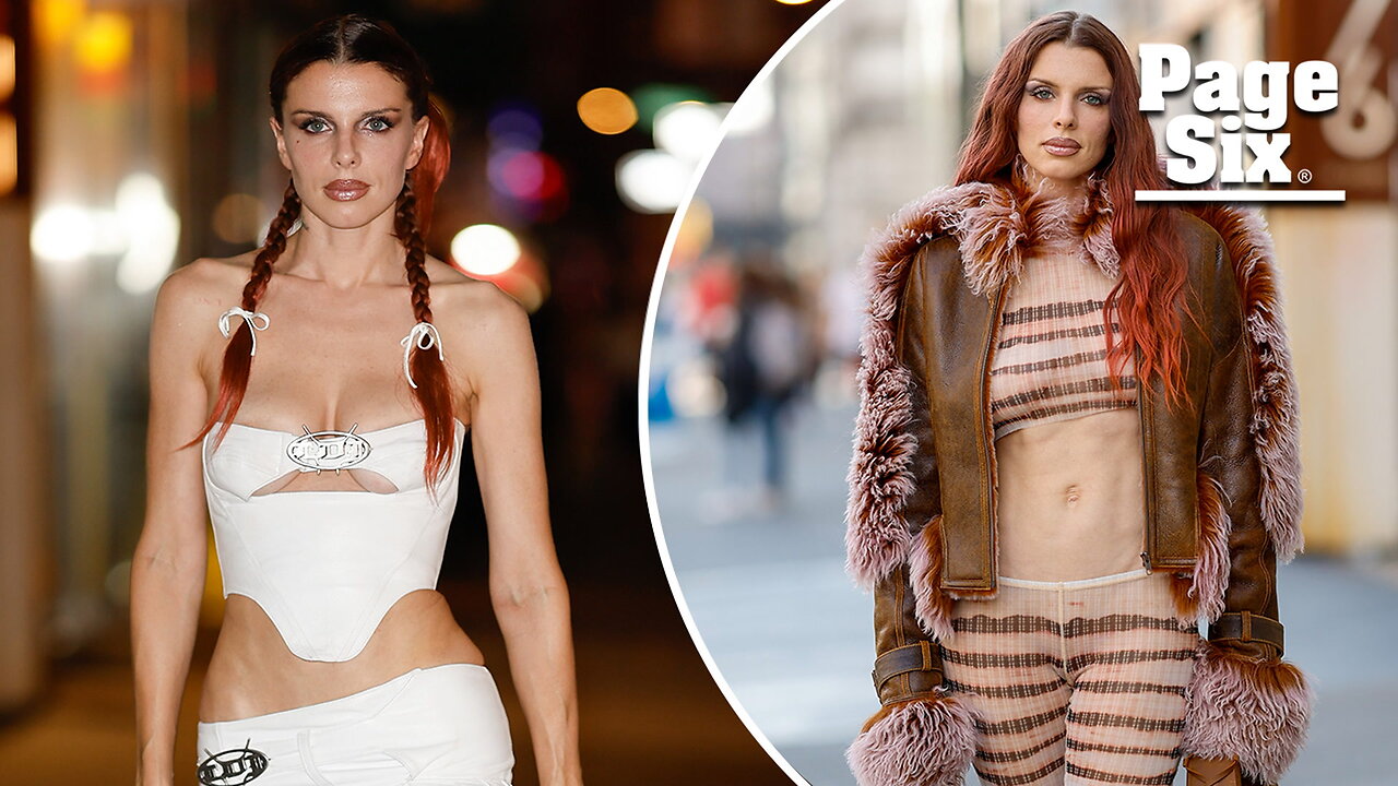 Julia Fox going for grotesque with weight loss, style makeover