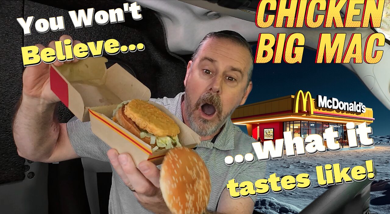 You wont believe what the Chicken BigMac tastes like!