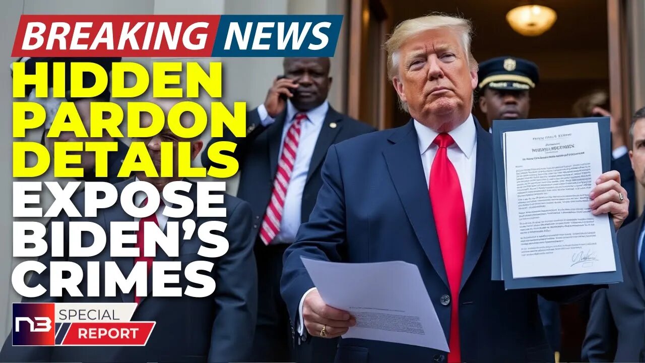 🚨BREAKING: This Hidden Detail In Hunters Pardon Could Actually Take Down The Entire Administration