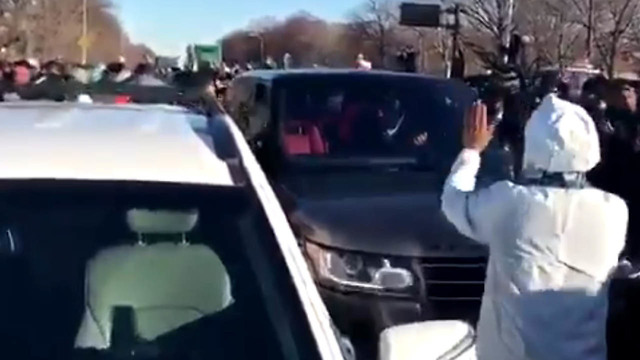 Carson Wentz HITS an Eagles Fans Car!!
