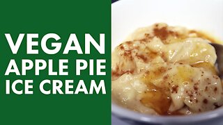 Vegan Apple Pie Ice Cream