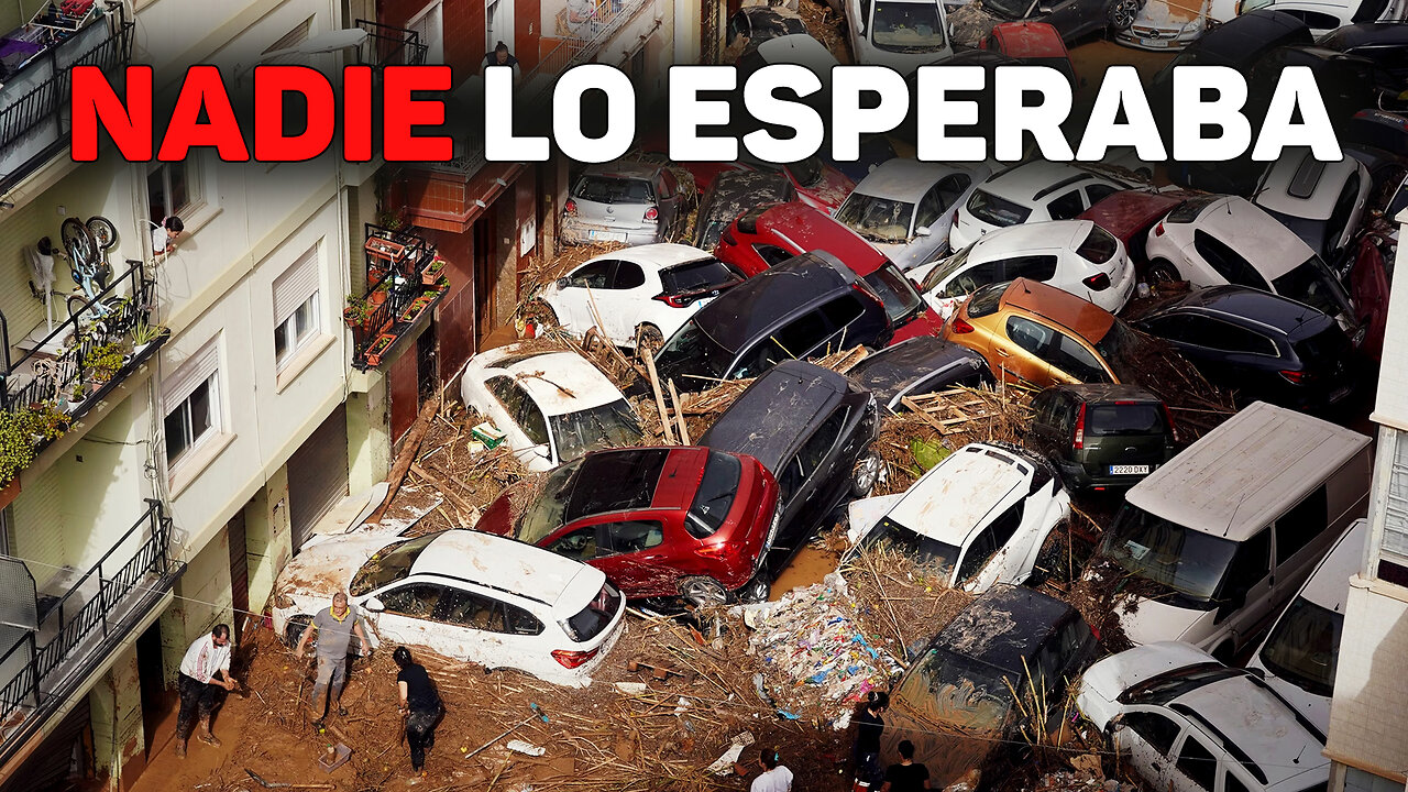 Tragedia en España | ¡La ciudad quedó bajo el agua en 10 minutos!