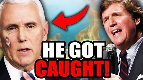 Tucker Carlson Just NUKED Mike Pence ENTIRE CAREER LIVE.. the truth comes out