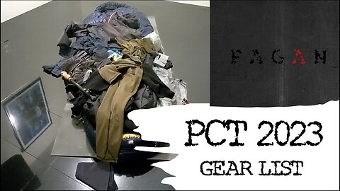 PCT 2023 Gear List