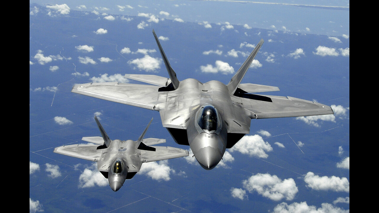 F-22 Raptor - 5th Generation Stealth Tactical Fighter - USAFs ATF (Advanced Tactical Fighter)