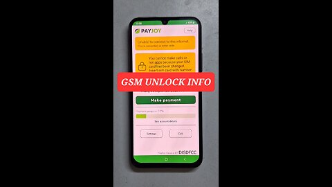 Samsung A34 A346E PayJoy Lock & MDM Lock Remove Done BY GSM UNLOCK INFO