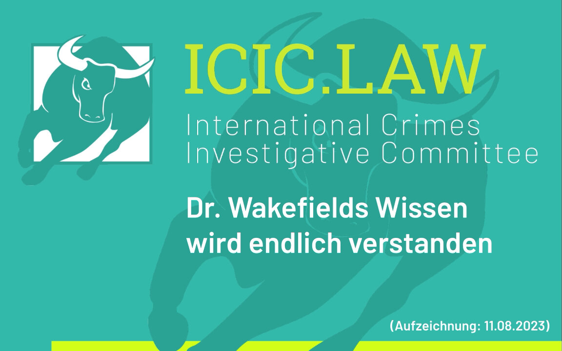 Dr. Andrew Wakefields Wissen wird endlich verstanden