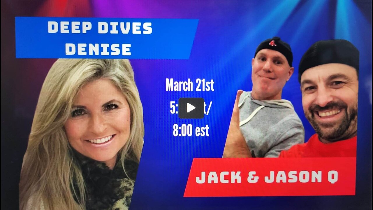 Can You DIG it?! Episode 7 WITH Jason Q and Jack L March 21st, 2023 @ 5:00 pst/ 8:00est